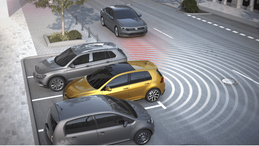 Rear Cross Traffic Alert Radar Range