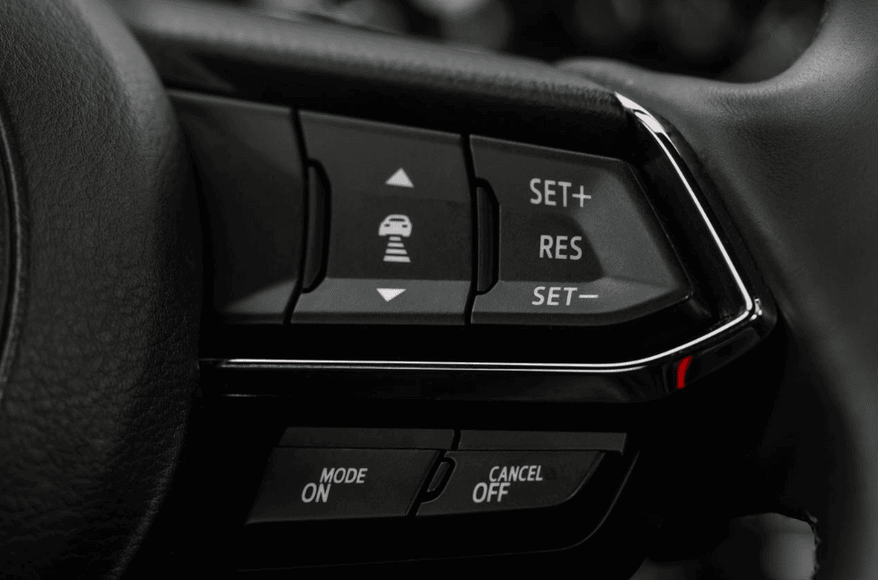 Steering wheel Cruise Control buttons