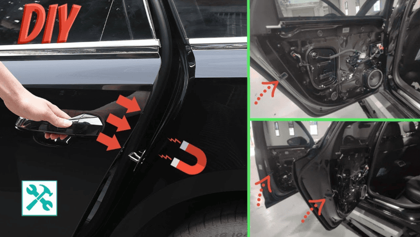 Luxury Car Door with Soft-Close
