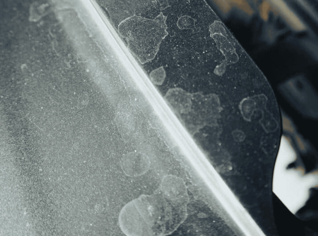 Water beading on coating