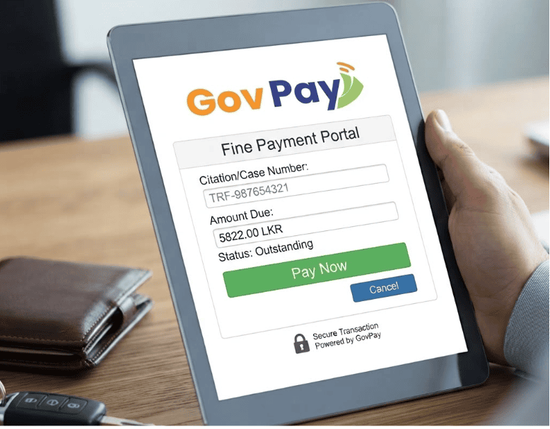 Gov Pay Online Traffic Fine Payment System